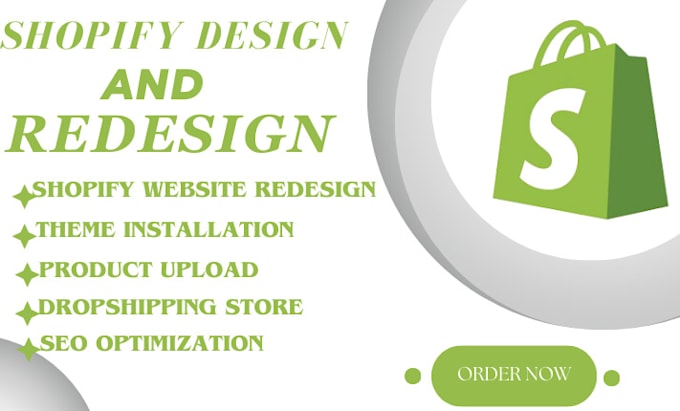 Bestseller - revamp your shopify store design  and redesign