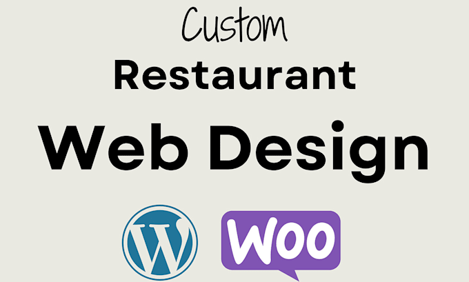 Gig Preview - Create custom restaurant website design