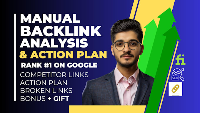 Gig Preview - Do backlink competitors analysis and link building action plan