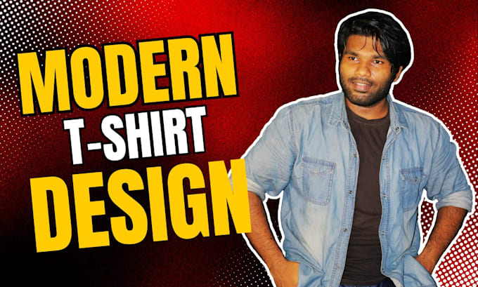 Gig Preview - Create custom tshirt design in 24 hours