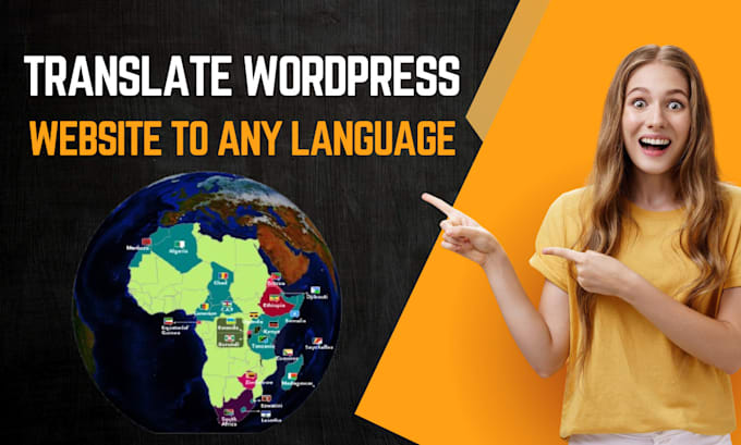 Gig Preview - Do wordpress website translation into multilingual with wpml gtranslate with SEO