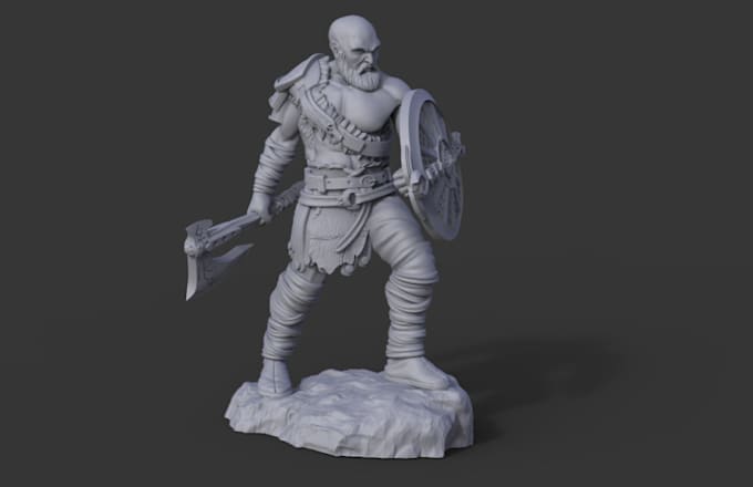 Gig Preview - Virtual sculpt3d model for table gaming,chess model,digital3d print file,3d mini