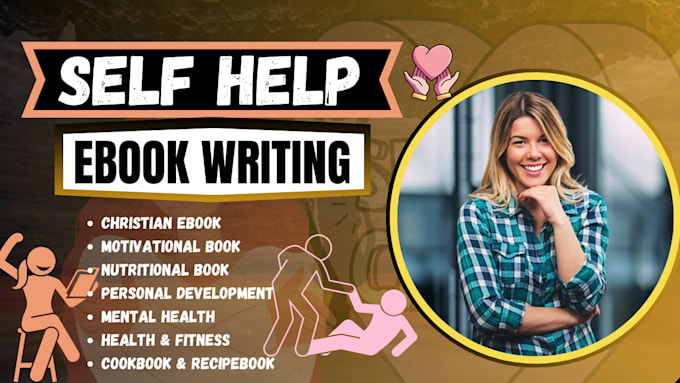 Gig Preview - Write self help ebook, mental health, amazon kindle, lead magnet, journal, ebook