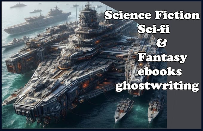 Gig Preview - Ghostwrite sci fi fantasy epic story or ebook