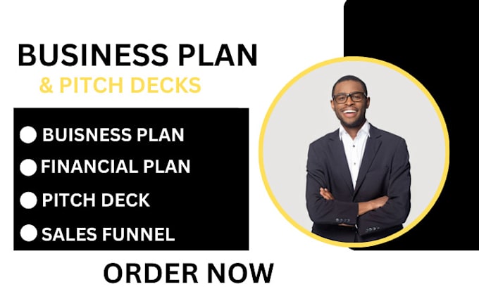 Gig Preview - Write an investor ready business plan and pitch deck for startups