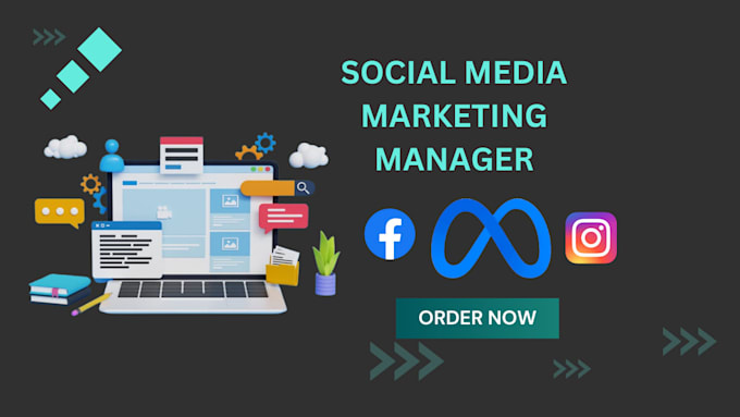 Gig Preview - Be dedicated social media marketing manager for the business