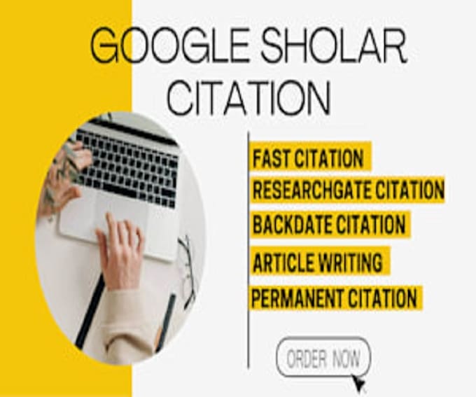 Gig Preview - Increase google scholar citation and backdate citation, researchgate journals