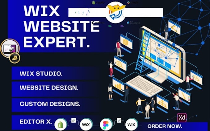 Bestseller - wix expert wix website design redesign 3d animated wix wix online store pcb