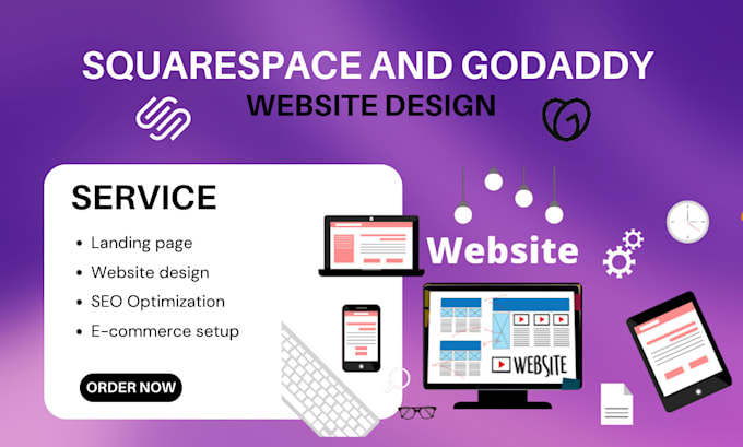 Bestseller - design godaddy redesign squarespace website ecommerce store