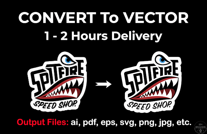 Gig Preview - Do vector tracing, convert to vector quickly