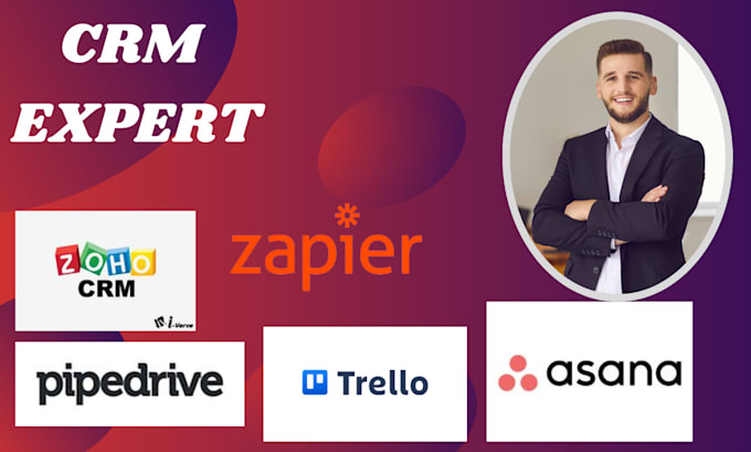 Bestseller - streamline sales and project workflows on pipedrive, asana, trello, zoho, zapier