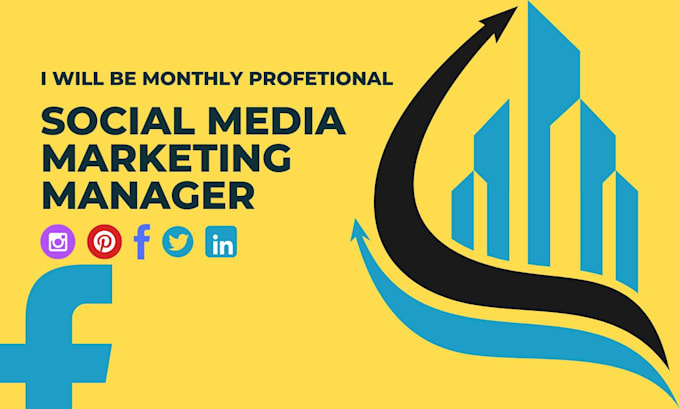 Gig Preview - Provide monthly social media marketing managing service