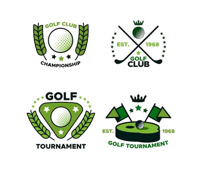 Gig Preview - Design a clubs, tournaments golf logo for your brand