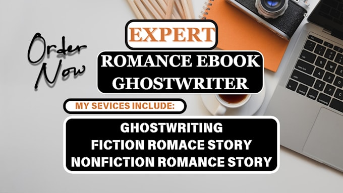 Gig Preview - Be your fiction and non fiction romance story and  self help ebook ghostwriter