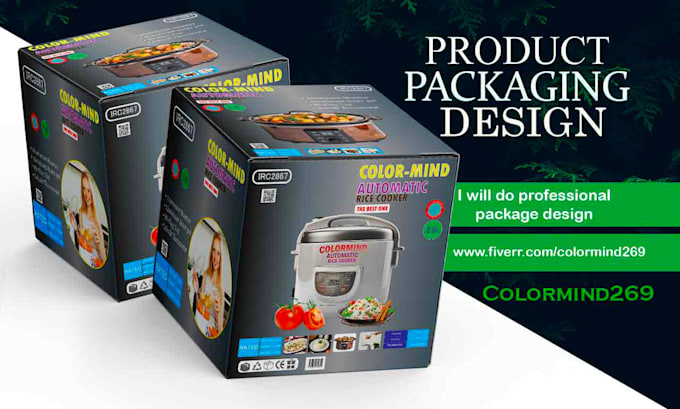 Gig Preview - Create custom package designs tailored to your brand