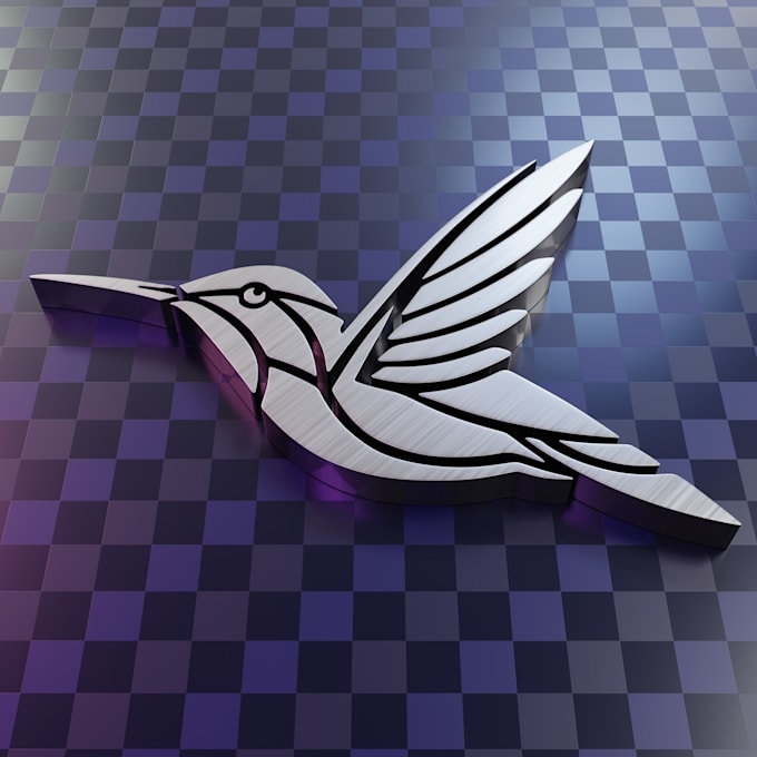 Gig Preview - Transform your 2d design into a stunning 3d logo