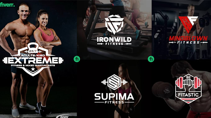 Bestseller - create a unique athletic, fitness, health, sports and gym logo