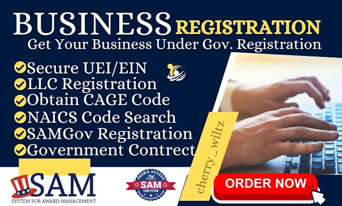 Gig Preview - Do nonprofit business registration, 501c3, sam gov, US llc registration, cage