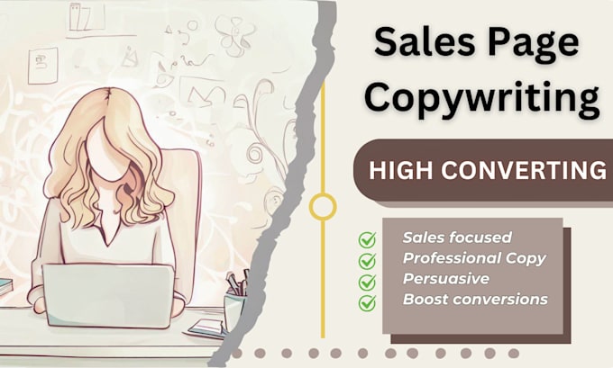 Bestseller - write high converting copy for your sales page