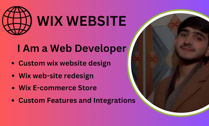 Gig Preview - Do wix website design,wix ecommerce website and wix redesign