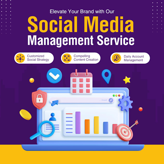 Gig Preview - Your social media marketing manager