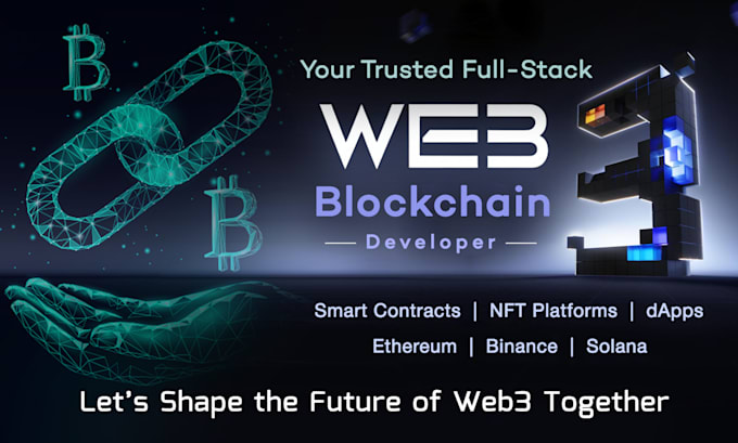 Bestseller - be your full stack web3 blockchain developer