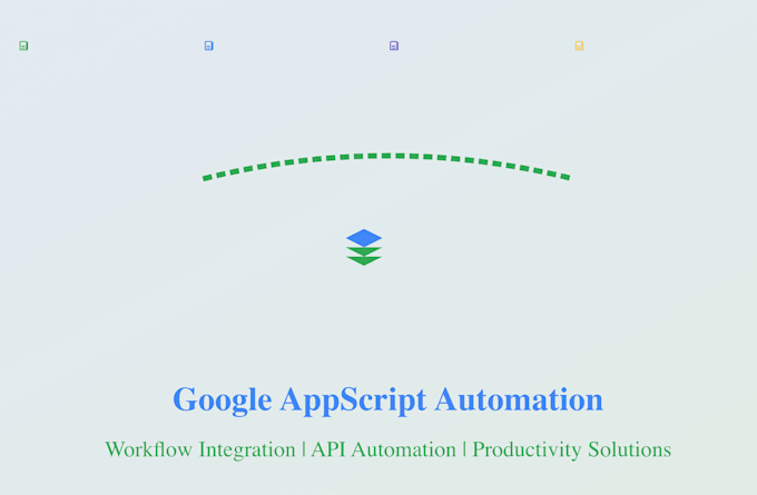 Gig Preview - Do google appscript based workflow automation