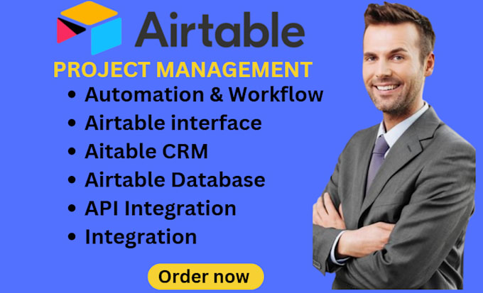 Gig Preview - Be your airtable expert, airtable database, formular, and airtable automation