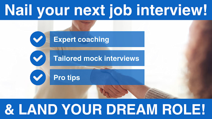 Gig Preview - Masterfully prepare you for job interviews and salary negotiation