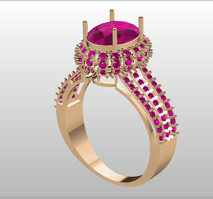 Gig Preview - Jewelery cad design rendring and printing