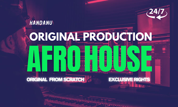 Gig Preview - Create professional afrobeat, amapiano and afrohouse music