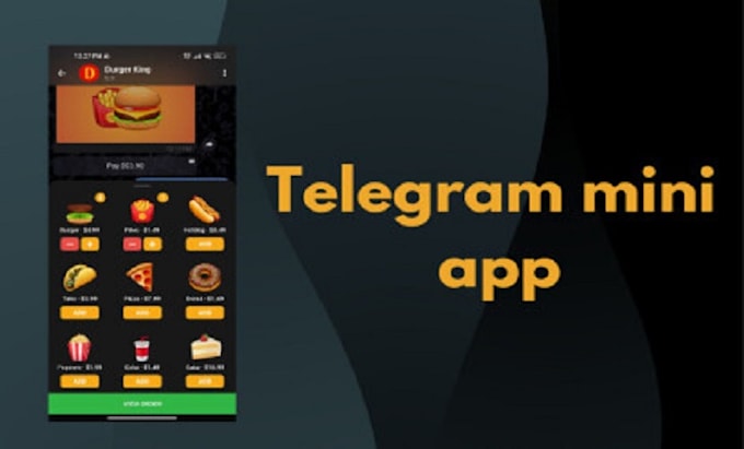 Gig Preview - Create telegram mini app ,mini app telegram mini game ,telegram mini app