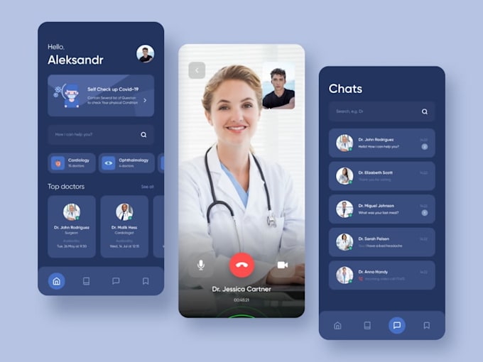 Gig Preview - Develop healthcare app, telemedicine app, doctor consultation app