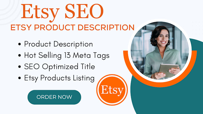 Bestseller - write etsy listing SEO titles, tags, product description writer