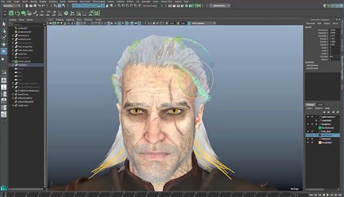 Bestseller - 3d realistic model with realistic hair and fur texture,xgen on animal fur model