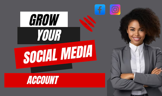 Gig Preview - Grow your social media account