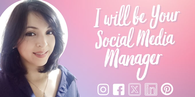 Gig Preview - Be your social media manager