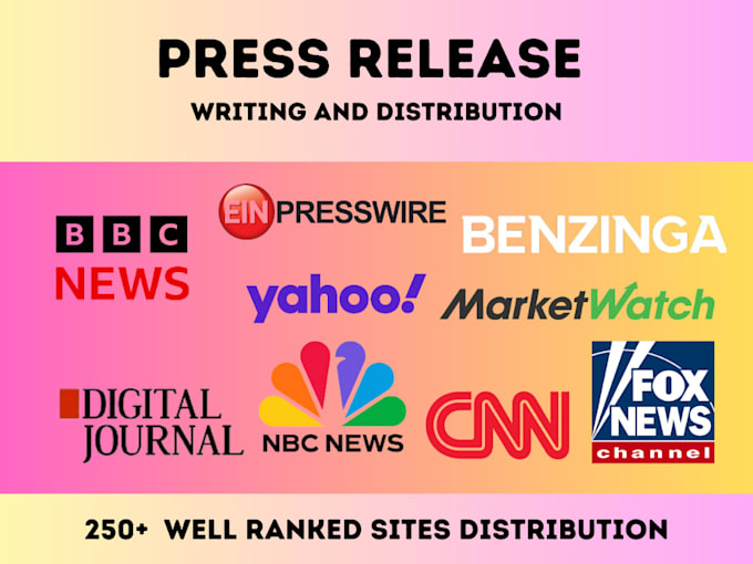 Bestseller - distribute your press release to major media sites