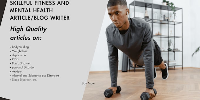 Bestseller - write high quality fitness articles and blogs