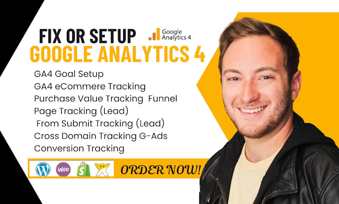 Gig Preview - Setup google analytics, consultation, and coaching, SEO services, data cleaning