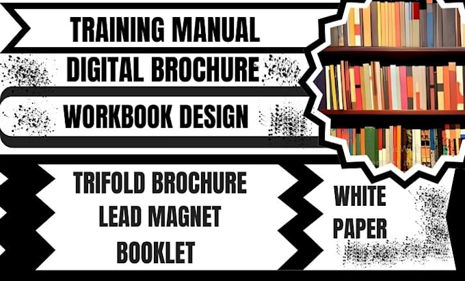 Gig Preview - Create and redesign training manual, work book, digital brochure and lead magnet