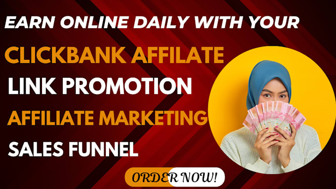 Gig Preview - Build clickbank affiliate marketing sales funnel and landing page