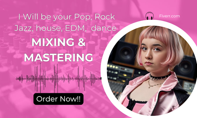 Gig Preview - Mix and master your song for hip hop, house, edm, pop, dance, metal, djent, rock