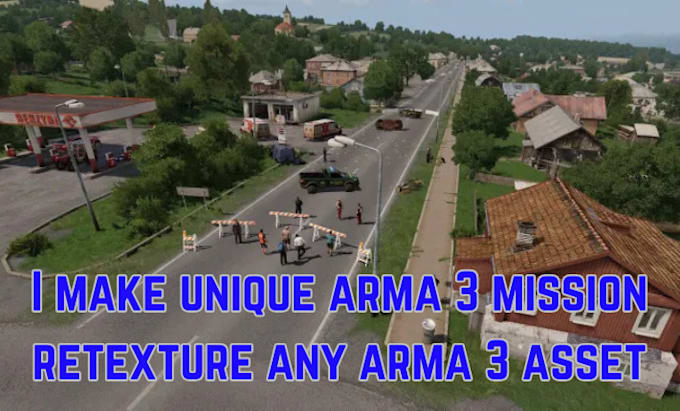 Gig Preview - Create a unique arma 3 mission and retexture any arma 3 asset