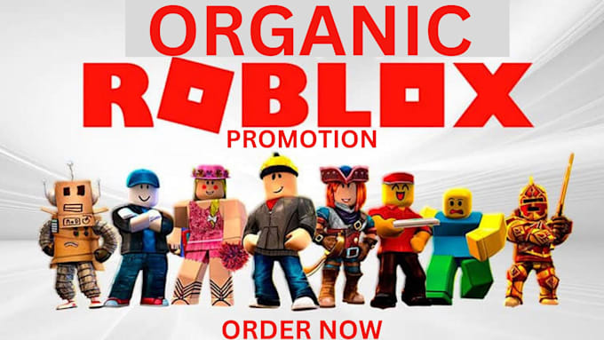 Gig Preview - Boost your roblox game, stream game engagement with viral and organic marketing