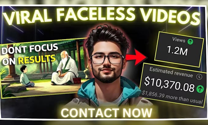 Gig Preview - Create top 10 viral faceless youtube video and cash cow channel automation