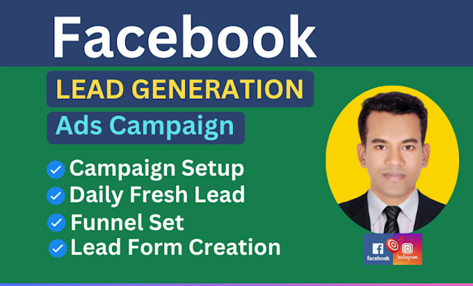 Gig Preview - Set up facebook lead generation ads for your business