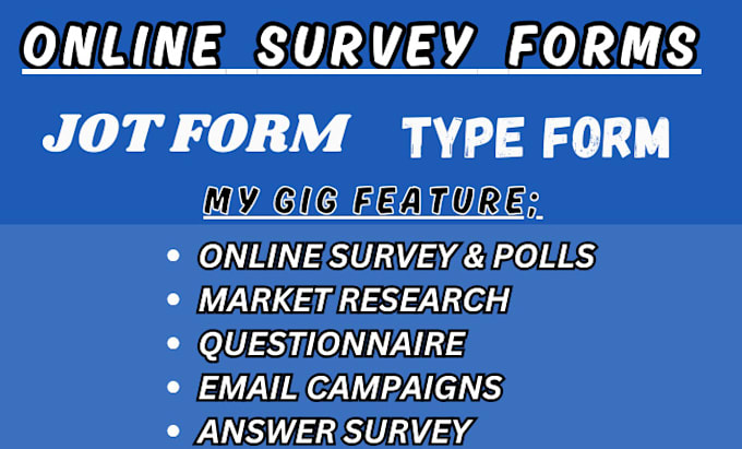 Gig Preview - Fill online survey form, google forms, questionnaire and polls