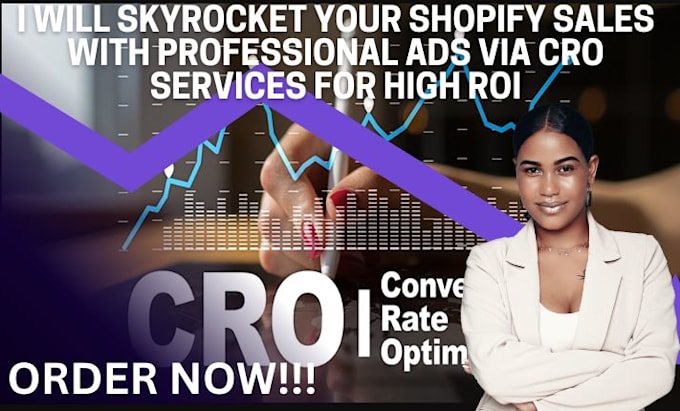 Gig Preview - Skyrocket your shopify sales with professional ads via cro services for high ROI