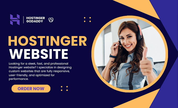 Bestseller - design hostinger website godaddy website  godaddy website hostinger website